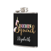 Schattigee Eenhoorn Squad Gold Glitter Fairy Heupfles (Links)