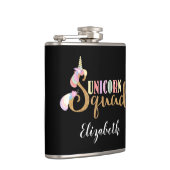 Schattigee Eenhoorn Squad Gold Glitter Fairy Heupfles (Rechts)