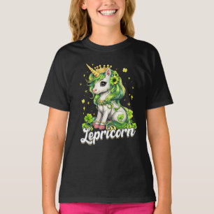 Schattigee eenhoorn St Patricks Day Saint Pattys G T-shirt