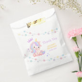 Schattigee Eenhoorn Sterren Banner Fantasy Bedankt Bedankzakje (Gezegeld)
