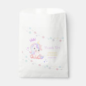 Schattigee Eenhoorn Sterren Banner Fantasy Bedankt Bedankzakje (Voorkant)