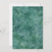 Schattigee Eenhoorn Thema Verjaardagsfeest Uitnodi Kaart (Achterkant)