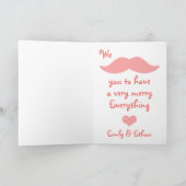 Schattigee Eenhoorn Vakantie Feestdagen Kaart (Binnen)