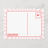 Schattigee Eenhoorn Valentijn Feestdagenkaart (Achterkant)