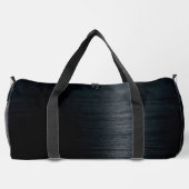 Schattigee eenhoorn zwart glitter verjaardagsmonog plunjezak (Achterkant)