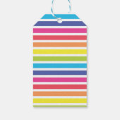 Schattigee Eenhoorn Zwembad Float Party Dank u Cad Cadeaulabel (Achterkant)