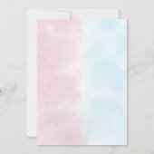 Schattigee eenhoorns en dinosaurussen gezamenlijke kaart (Achterkant)