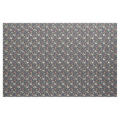 Schattigee eenhoorns en regenbogen Midnight Blue P Stof (Yard (91,4 cm))