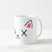 Schattigee eenogige Mok bij katten (Voorkant rechts)