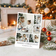 Schattigee Eenvoudige Foto Collage Kerstvakantie K