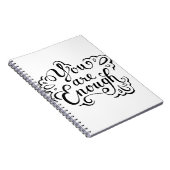 Schattigee eenvoudige Inspirerend offerte Notitieboek (Rechterzijde)