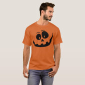 Schattigee eenvoudige Jack O lantaarn T-shirt (Voorkant volledig)