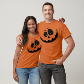 Schattigee eenvoudige Jack O lantaarn T-shirt (Unisex)
