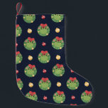 Schattigee eenvoudige leuke vrolijke kerst kleine kerstsok<br><div class="desc">vrolijk kerstfeest! Geniet deze winter met kikker van een leuk,  gemakkelijk en geweldige kerstfeest!</div>