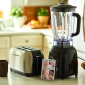 Schattigee Eenvoudige Multi Photo Keepsake Modern  Magneet