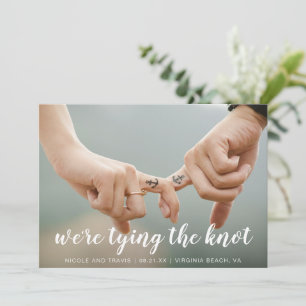 Schattigee Eenvoudige Nautische Foto Moderne Huwel Save The Date