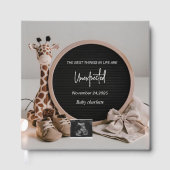 Schattigee eenvoudige neurale digitale baby boek a (Voorkant)