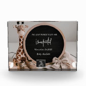 Schattigee eenvoudige neurale digitale zwangerscha fotoblokken (Voorkant)