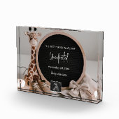 Schattigee eenvoudige neurale digitale zwangerscha fotoblokken (Rechts)