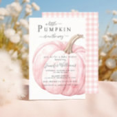 Schattigee Eenvoudige Roze Kleine Pompoen Baby Mei Kaart