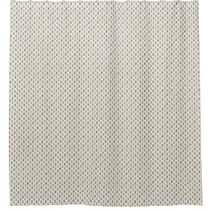 Schattigee Eenvoudige Sage Groene & Beige Boho Sti Douchegordijn