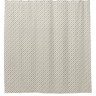 Schattigee Eenvoudige Sage Groene & Beige Boho Sti Douchegordijn