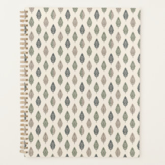 Schattigee Eenvoudige Sage Groene & Beige Boho Sti Planner