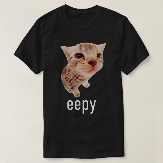 Schattigee Eepy Cat Sleepy Cats Meme Funny T-shirt (Design voorkant)