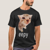 Schattigee Eepy Cat Sleepy Cats Meme Funny T-shirt (Voorkant)