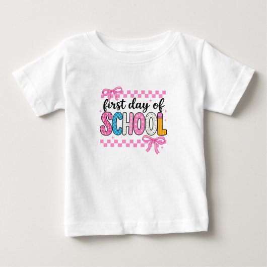 Schattigee eerste dag schoolontwerp (Voorkant)