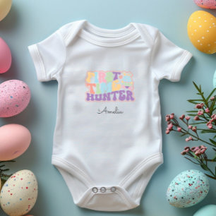 Schattigee eerste keer Hunter Easter Egg Hunt Romper