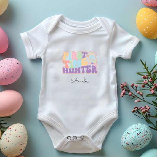 Schattigee eerste keer Hunter Easter Egg Hunt Romper