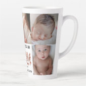 Schattigee eerste Moederdag mam | Fotocollage Latte Mok (Rechts)