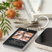 Schattigee eerste Moederdag moderne fotocollage Sleutelhanger (Voorkant Rechts)