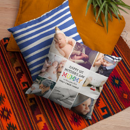 Schattigee eerste Moederdag mummie | Fotocollage Kussen