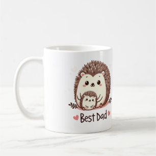 Schattigee egel beste vader's dag cadeau koffiemok