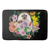 Schattigee egel bloemen badmat (Voorkant)