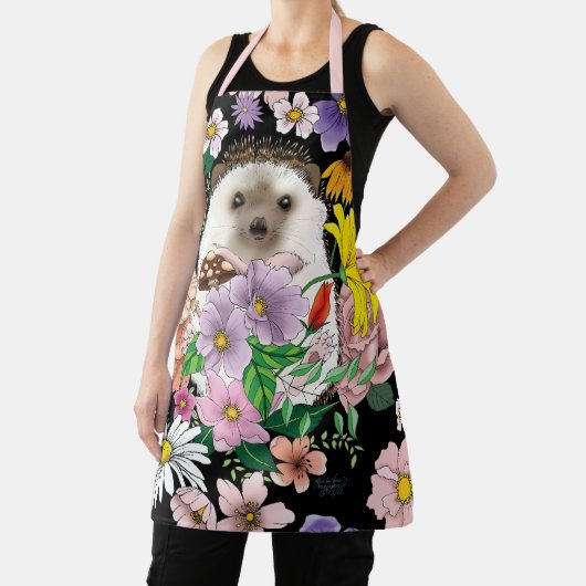 Schattigee egel bloemen schort (Insitu)