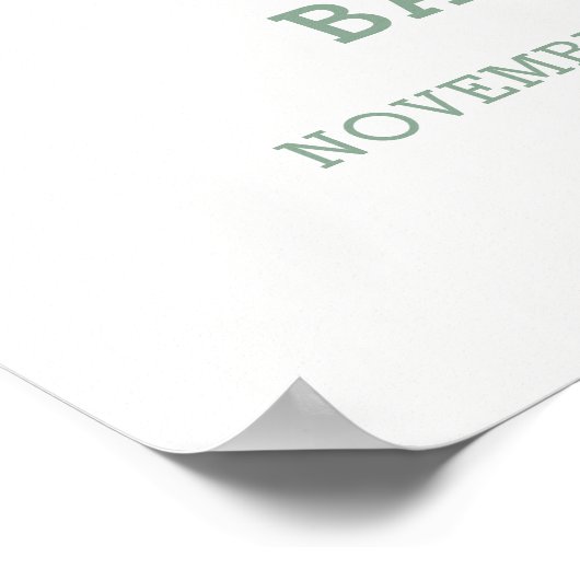 Schattigee Egel Boerderij Tractor Baby shower Welk Poster (Hoek)