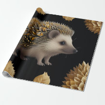 Schattigee egel kleurrijk