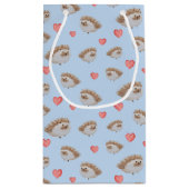 Schattigee egel met patroon klein cadeauzakje (Achterkant)