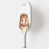 Schattigee egel, optioneel monogram pickleball paddle (Links)