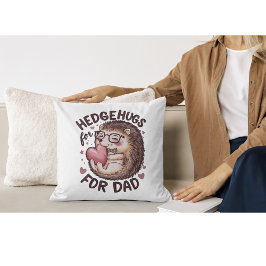 Schattigee egel Vaderdag Kussen