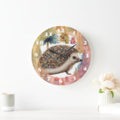 Schattigee egel vakantiebomen grote klok (Huis)