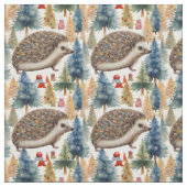 Schattigee egel vakantiebomen stof (Swatch)