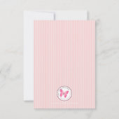 Schattigee egel verjaardag dank u kaart (Achterkant)