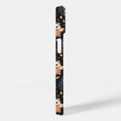 Schattigee egels met brood en herfstbladeren Case-Mate iPhone case (Achterkant / Rechts)