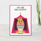 Schattigee Eggs-quisite bedankkaart (Voorkant)