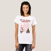 Schattigee Ei Sinterklaas Foto Lijst T-shirt (Voorkant volledig)