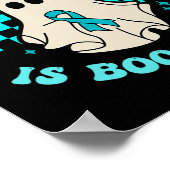 Schattigee eierstokkanker is boekenblad halloween poster (Hoek)